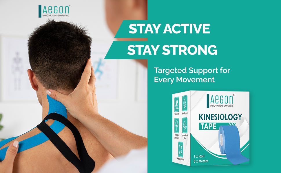 Aegon Waterproof Kinesiology Tape