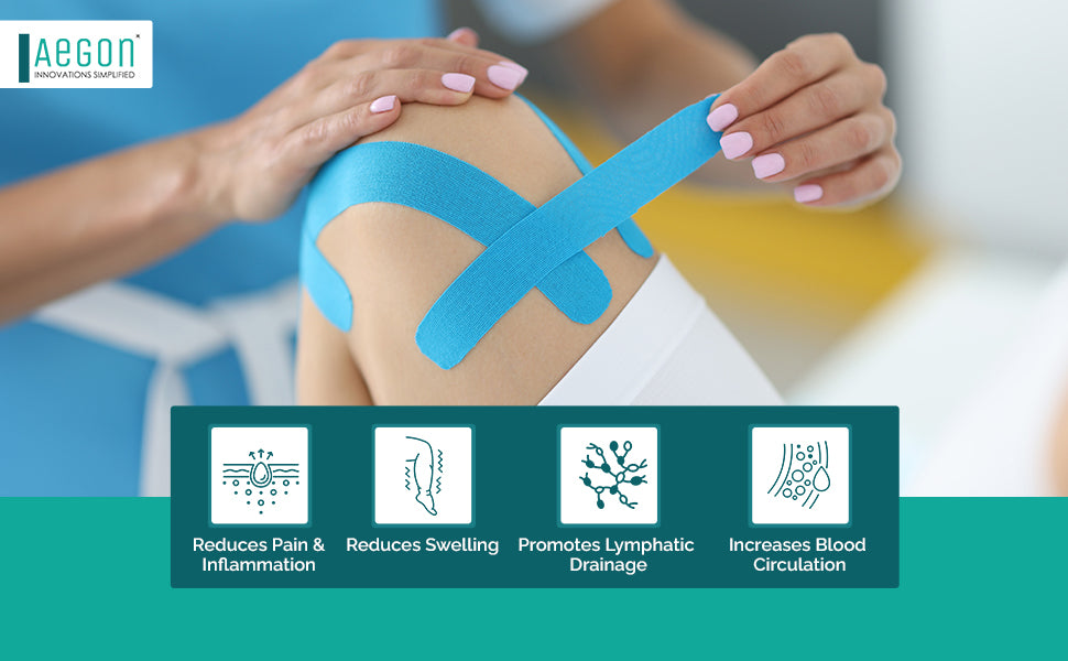 Aegon Waterproof Kinesiology Tape