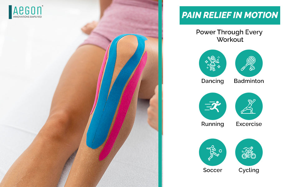 Aegon Waterproof Kinesiology Tape