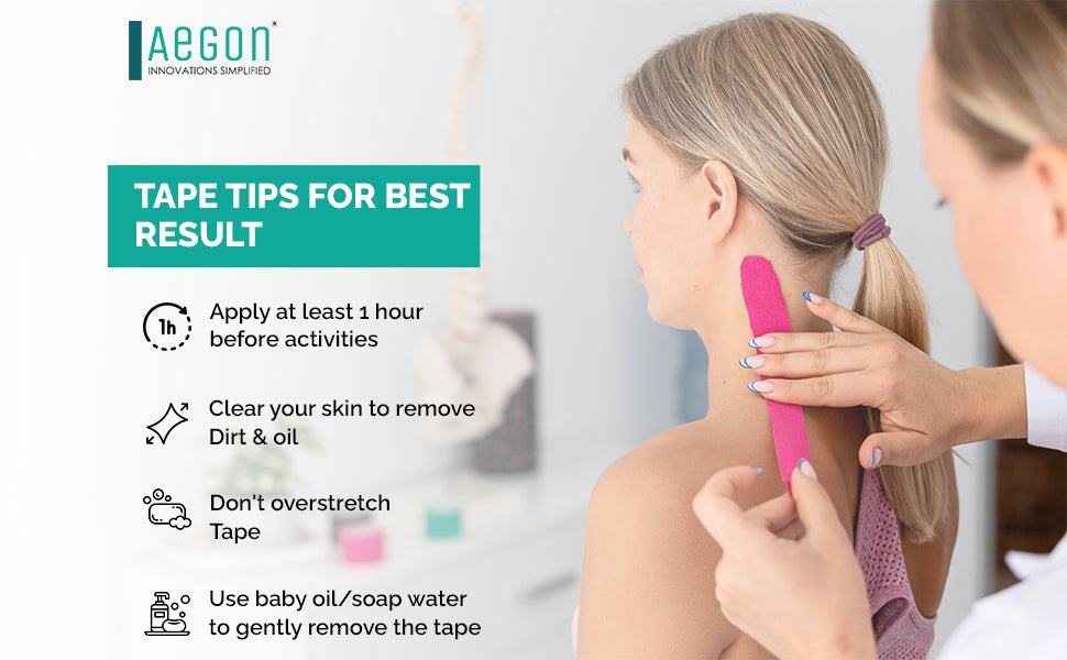 Aegon Waterproof Kinesiology Tape