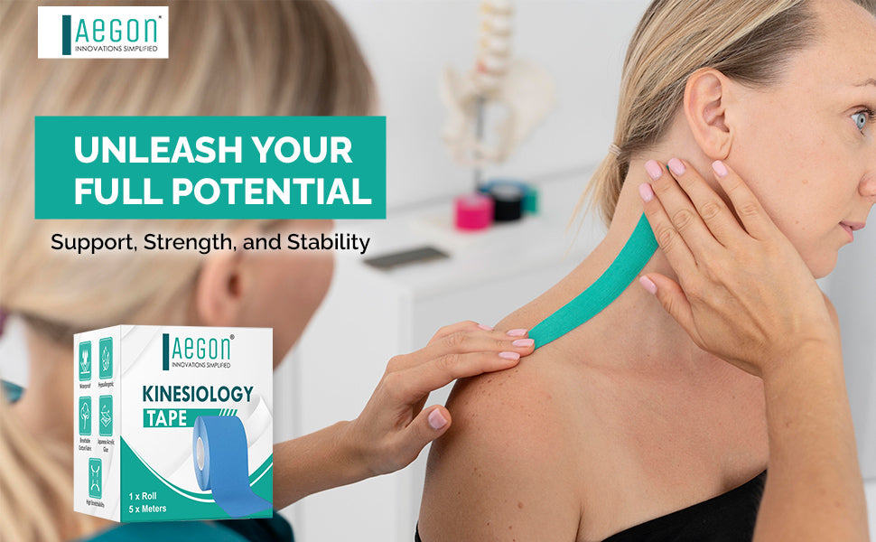 Aegon Waterproof Kinesiology Tape