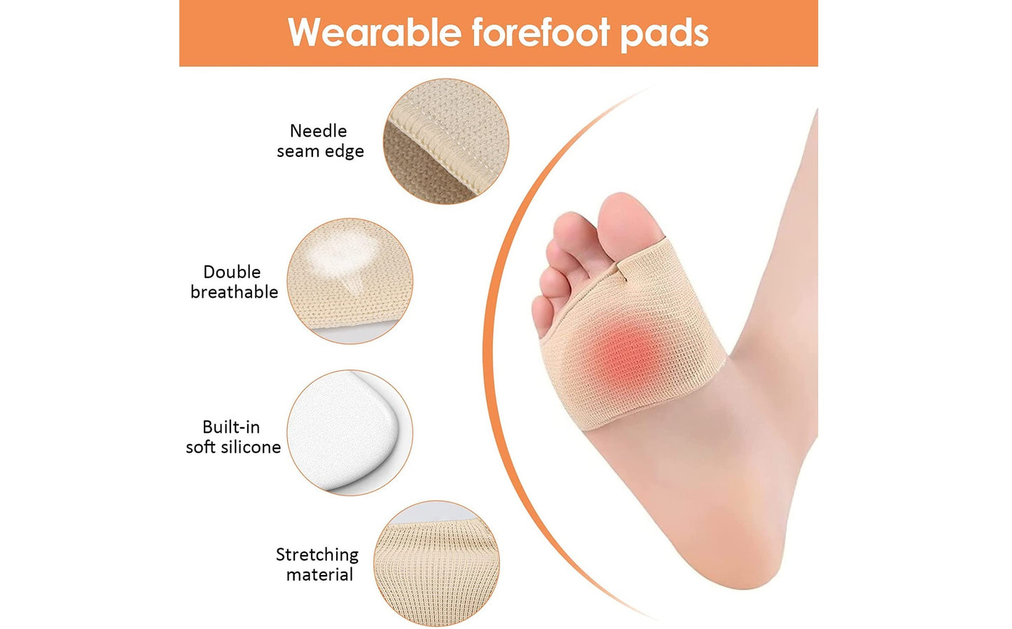 Aegon Forefoot Pad